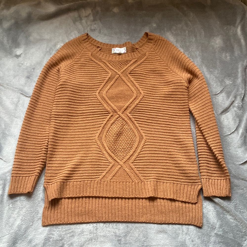 Pink Rose sweater. Large